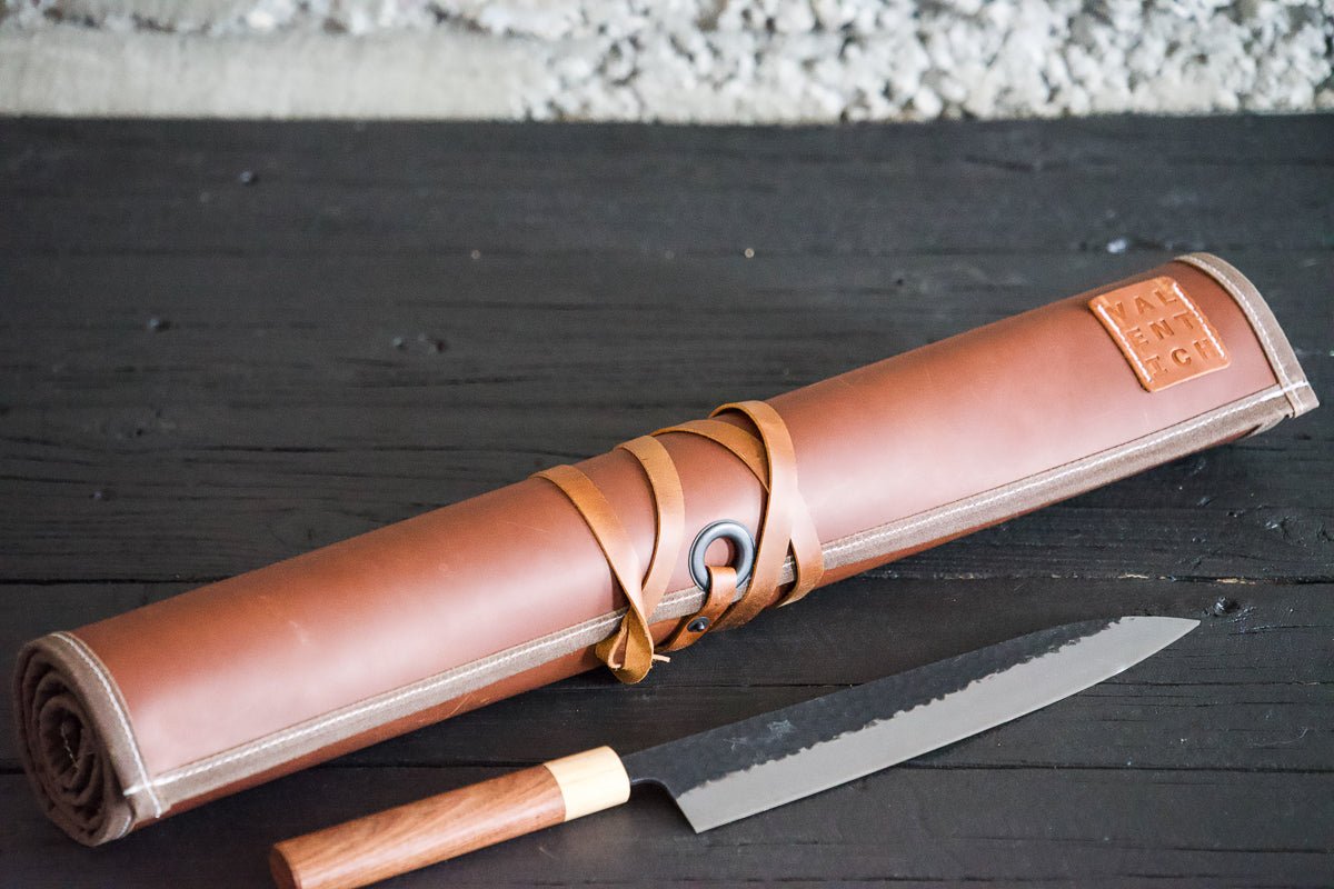 Leather Chef Knife Sheath/Saya - 180mm