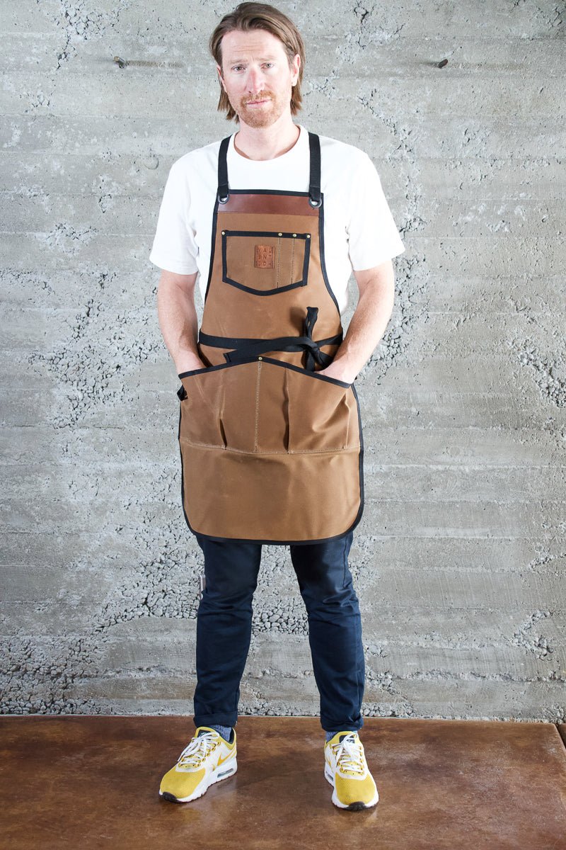 Waxed deals canvas apron